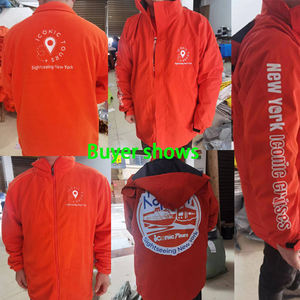 Chaquetas cortavientos acolchadas de invierno de una sola capa al por mayor, impermeables, a prueba de viento, con cremallera frontal, para senderismo al aire libre - Product Image 5