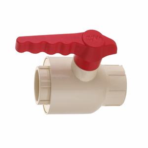 Robinet à bille en CPVC avec poignée longue pour un fonctionnement fluide de l'eau dans les conduites de plomberie chaudes et froides - Product Image 1