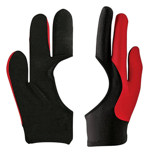 Guantes de Snooker Transpirables de 3 Dedos para Mano Izquierda, Protección de Mano de Poliéster, Servicio OEM, Guantes de Billar Transpirables de 3 Dedos - Product Image 3