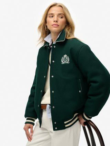 Chaqueta Varsity Personalizada al por Mayor para Mujer, Chaqueta Bomber de Béisbol Universitaria de Primera Calidad, Ropa Casual Urbana OEM - Product Image 5