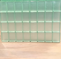 Tuiles de Mahjong Américaines Funky Trade Modern Garden Glow Matcha GreenGreen Pearl, 160 pièces avec motifs de jardin et floraux fantaisistes