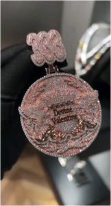 Pass Diamond Tester Iced Out Moissanite <b>Name</b> Pendant Custom 925 Silver VVS Diamond Hip Hop Letter Pendant Link <b>Chain</b> for Gift - Product Image 5