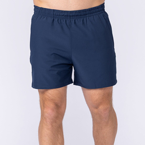 Shorts de plage amples et respirants pour hommes, couleur unie, nouvelle collection, avec logo personnalisé - Product Image 2