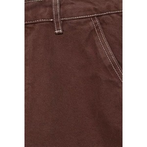 Shorts de travail en jean tricoté pour hommes, coupe droite, délavé à l'acide, respirant, décontracté, pour l'été, fabriqué sur mesure - Product Image 6