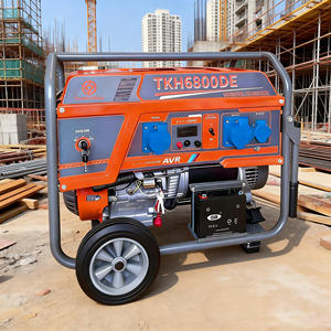 Générateur d'essence portable TKH-6800, moteur 190F, démarrage manuel/électrique, 6,25/7 kVA - Product Image 4