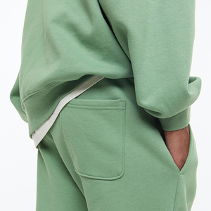 Custom <b>Summer</b> Windproof Reversible Tracksuit for <b>Men</b> Full-Zip Jogger <b>Pants</b> Two-Piece Sportswear Set Print 100% Cotton - Product Image 6