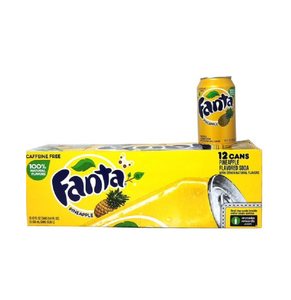 Fanta Piña Versión Americana 12x355ml Latas Sabor Americano Popular Para Importadores Internacionales Que Buscan Exportar Auténtica Refrescante Americana - Product Image 3