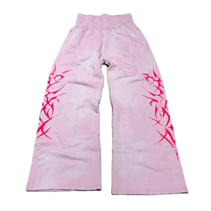 Acid Wash Stone Washed Printed Baggy Trousers Men Loose Fit Streetwear Pants Vintage Graphic Print <b>Oversized</b> <b>Jogger</b> Pants Unisex - Product Image 2