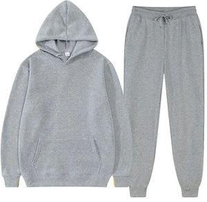 Men Casual Sports Tracksuit Hoodie <b>Jacket</b> and Jogger Sweatpants Two Piece Gym <b>Workout</b> Set - Product Image 6