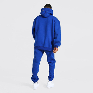 Black Rhinestone Star Tracksuit Oversized Hoodie and Jogger Set for Men Women Streetwear - Product Image 3