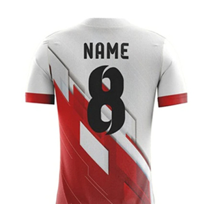 ชุดฟุตบอลแบบเต็มชุดสั่งทำพิเศษ พิมพ์ลาย น้ำหนักเบา ระบายอากาศได้ดี เสื้อฟุตบอลแขนสั้น ดีไซน์สั่งทำได้ 100% โพลีเอสเตอร์ - Product Image 6