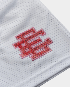 Shorts de basketball pour hommes, style hip-hop brodé, taille américaine, en maille respirante avec poche zippée, pour adultes – Meilleures ventes - Product Image 3