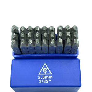 Fabricants vente en gros YOUNG CYCLE Industrial Grade 2.5mm allemand lettre poinçon acier timbre modèle YC 614-2.5mm - Product Image 2