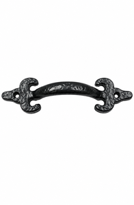 Modern Hammered <b>Pull</b> <b>Handle</b> Cast Iron <b>Door</b> & Cabinet <b>Handle</b> for Bathroom and Kitchen with Touch Control - Product Image 2
