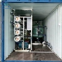 Usine de dessalement d'eau de mer conteneurisée Plug & Play Mingmo 500L/heure, système de filtration d'eau mobile avec pompe RO