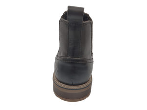 Botas Chelsea Dlords, Altura al Tobillo, Punta Redonda, Parte Superior de Cuero Genuino, Forro de Microfibra, Suela de Goma, Entresuela de EVA, Antideslizantes - Product Image 3