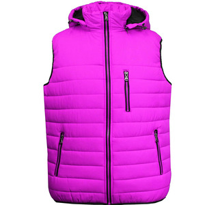 Vestes décontractées amples et tendance pour hommes, de haute qualité, chaudes, avec fermeture éclair, gilet amincissant pour hommes, gilet matelassé - Product Image 5