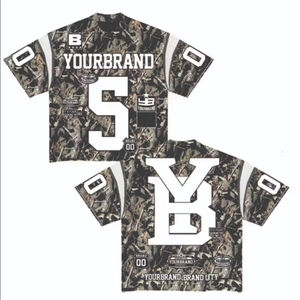 Camiseta de Fútbol Retro Vintage Personalizada para Hombre, Camiseta Deportiva de Malla con Estampado de Letras, Logotipo Personalizado para Equipos de Invierno - Product Image 6