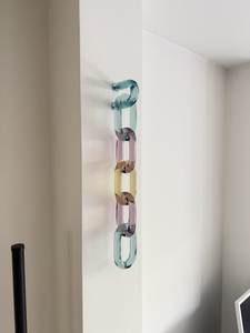 Cadena de Eslabones con Forma de Búho Hecha a Mano, de Resina Transparente, Ecológica, Personalizada, de Alta Calidad, para Decoración del Hogar, Oficina o Habitación, Artículo Coleccionable - Product Image 2