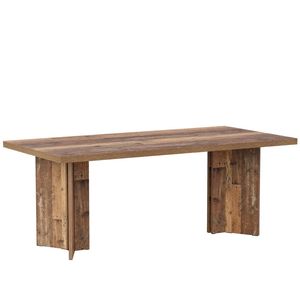 Scrivania in legno, scrivania amministrativa, scrivania per computer, scrivania da studio - Product Image 5