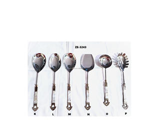 Cubiertos mate de oro negro y Rosa Cubiertos combinados de lujo de 16 piezas Zahid Exports Cubiertos con mango de lujo Bodas Aniversarios - Product Image 3