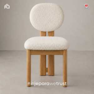 Chaise de salle à manger en bois massif moderne et personnalisée de luxe, style nordique minimaliste, mobilier de restaurant durable, fabrication artisanale Jepara, restaurant, hôtel, café - Product Image 5