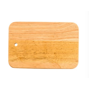 Tabla de cortar de madera de acacia natural para uso en la cocina, tabla de cortar de madera multiusos y bandeja para servir con asa para verduras - Product Image 5