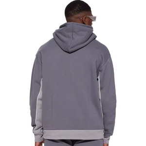 Sweat à capuche zippé personnalisé de haute qualité en coton épais avec impression en relief, style streetwear de luxe, coupe ample pour homme - Product Image 5