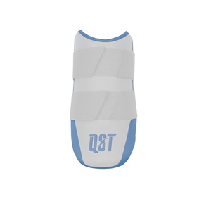 Protector de Codo para Béisbol y Sóftbol QST, Duradero, de TPU y Cuero Cabretta, Ajustable, Ligero, Transpirable, para Jóvenes y Adultos - Product Image 1