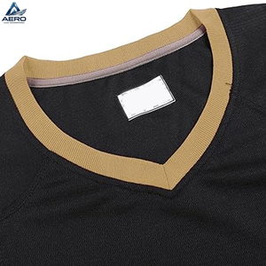 Maillot de football américain de haute qualité, couleur noir doré, nouvelle arrivée, produit tendance personnalisé, vêtements d'équipe sportive - Product Image 5