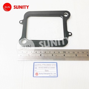 ปะเก็นท่อร่วมไอเสียคุณภาพสูง 6HA-HT ของไต้หวัน ยี่ห้อ Sunity รหัส OEM 126635-12131 สำหรับเครื่องยนต์ยันมาร์ 6HA-HTE สภาพใหม่ สำหรับเครื่องยนต์ติดตั้งภายใน - Product Image 1
