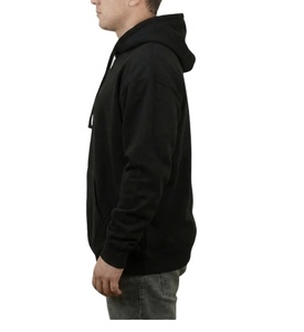 Sweat-shirt à capuche oversize en mélange de coton, épaule tombante, molleton CVC lourd, coupe décontractée pour homme, poche kangourou - Product Image 1