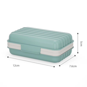 Soap Cage <b>Shower</b> Soap Case Tray With <b>Drain</b> Creative Soap Dish Easy Operation Home Plastic Soap Box For Professional Quality - Product Image 6