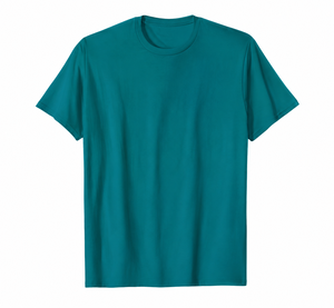 High Quality 100% Cotton Jersey Casual Regular Fit Short Sleeve Streetwear Men's T-shirts Anti-shrink Crew Neck 280g - Product Image 1