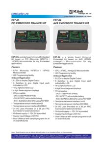 Kit d'entraînement intégré PIC pour équipement électrique comprenant une carte d'entraînement PIC - Product Image 5