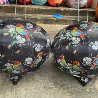 Lanterne artisanale en bambou et soie classique orientale pour le nouvel an chinois du Vietnam livraison rapide meilleur prix