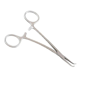 Pinzas Heaney de Acero Inoxidable, Instrumento Quirúrgico, Pinza Curva para Procedimientos Ginecológicos y de Cirugía General - Product Image 2