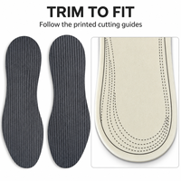 Semelles intérieures en polaire douce et chaude, perforées en latex, pour bottes d'hiver, baskets et usage quotidien – Vente en gros