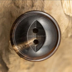 Personalised Horn Button at 25 Piece Buffalo Horn <b>Shirt</b> Button Real Horn Buttons Set - Product Image 4