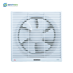 Ventilateur mural réversible Senko H150, ventilateur de ventilation à 2 voies, ventilateur d'admission et d'évacuation d'air pour la maison et la salle de bain - Product Image 1