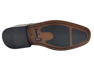 Zapatos Oxford de Vestir para Hombre, Negros, de Piel Vacuna, con Cordones, Punta en Pico, para Oficina y Carrera Profesional, Color Sólido, Suela Hecha a Mano, para Todas las Temporadas - Product Image 5