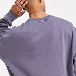 Sweat-shirt d'hiver de haute qualité pour hommes, effet délavé - 100% coton molletonné, respirant et écologique, taille et design personnalisables, prix bas - Product Image 5