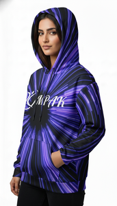 Sweat à capuche unisexe surdimensionné de haute qualité pour l'hiver, avec broderie et impression par sublimation intégrale, idéal pour un style décontracté - Product Image 4