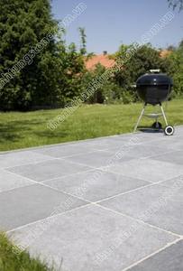 Dalles antidérapantes en pierre bleue sablée, prix usine, pierre calcaire bleue naturelle pour jardin, patio, aménagement extérieur, carrelage de sol - Product Image 4