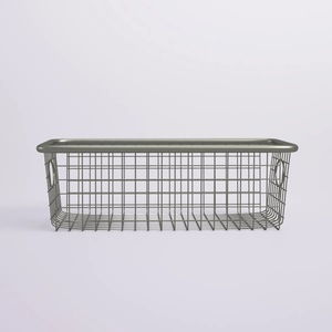 Cesta de Almacenamiento de Metal con Recubrimiento en Polvo Resistente a la Oxidación, Elegante Solución de Almacenamiento para el Hogar - Product Image 4