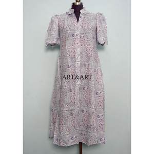 Custom Wholesale Fashion <b>Women</b> <b>Dress</b> short sleeve Floral Print Casual Sundress Ladies <b>Dresses</b> Maxi Beach <b>Dress</b> <b>for</b> Girls & Woman - Product Image 3