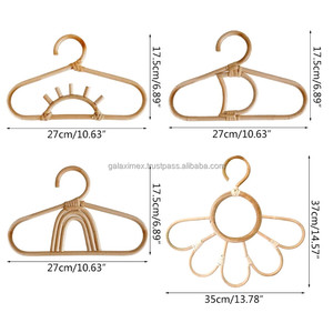 ที่แขวนและชั้นวางหวายสำหรับเสื้อผ้าเด็กอุปกรณ์จัดระเบียบเสื้อผ้าในห้องน้ำแบบอเนกประสงค์ - Product Image 6