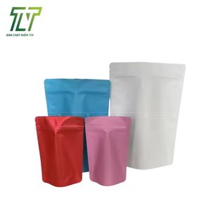 Sac en plastique PE transparent à fermeture éclair avec logo personnalisé pour le stockage durable de vêtements ménagers pour le stockage de produits ménagers industriels - Product Image 3