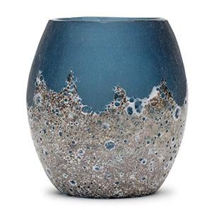 Art Glass Glisten Votive Candle <b>Holder</b> Handcrafted Decorative Glass <b>Tealight</b> <b>Holder</b> for Home Decor - Product Image 5