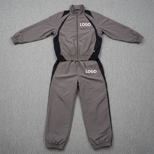 Conjunto Deportivo Cortavientos para Hombre, Estilo Urbano, Ecológico, Tallas Grandes, Secado Rápido, Tejido Transpirable, Ligero, Cómodo para Invierno - Product Image 1